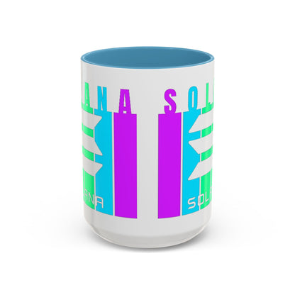 Solana (SOL) Freedom Accent Mug by cypherpunkgear.com