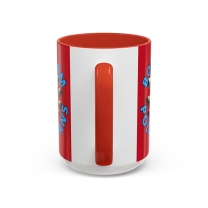 Bodycam the Politicians Cameras Red Accent Mug by cypherpunkgear.com
