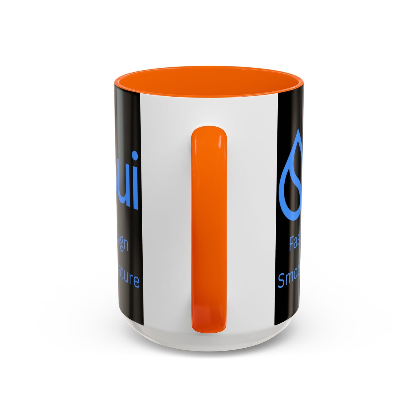 SUI Black Accent Mug by cypherpunkgear.com