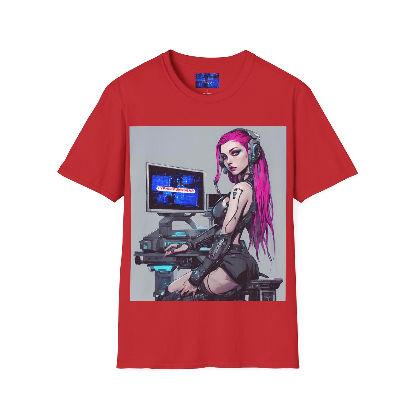 ¡Cyberpunk de cypherpunkgear! Camiseta unisex de estilo suave