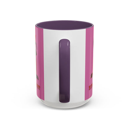 Is it Halloween yet? Pink Accent Mug by CreepyCrafts.boo