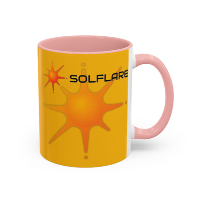 Solflare Accent Mug by cypherpunkgear