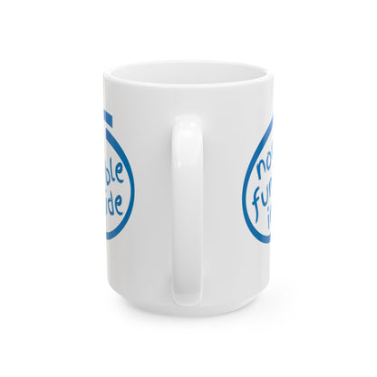 Non-Fungible Inside White Mug by cypherpunkgear.com