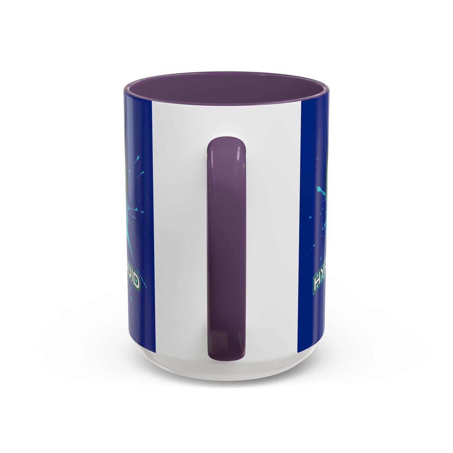 HYPE Drip Blue Accent Mug by cypherpunkgear.com