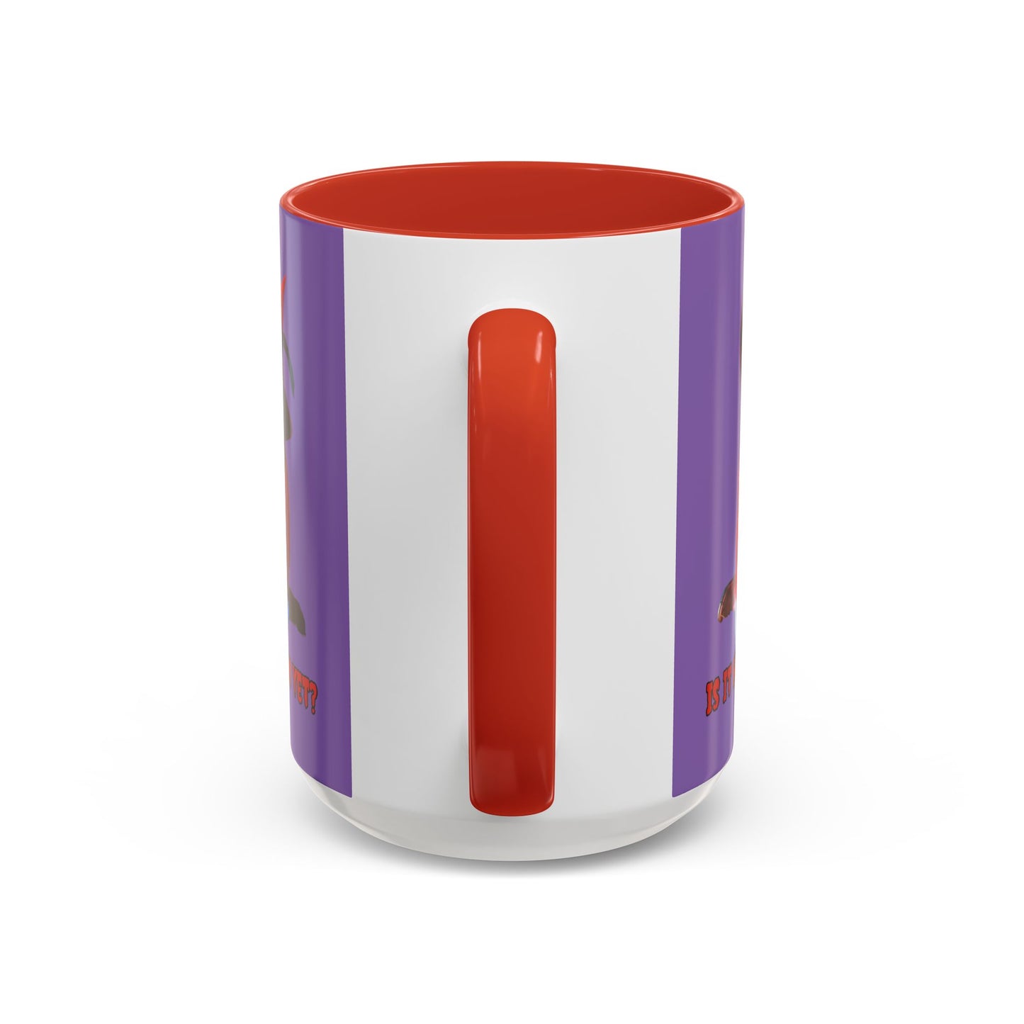 Is it Halloween yet? Light Purple Accent Mug by CreepyCrafts.boo
