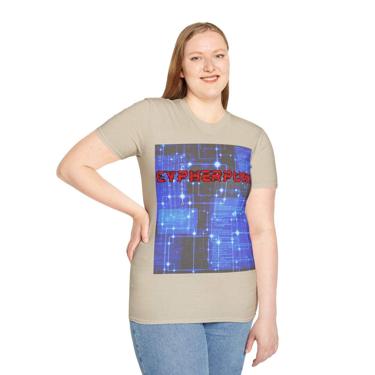 Cypherpunk LTcolors Unisex T-Shirt by cypherpunkgear.com