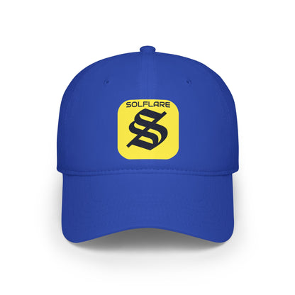 SolflareLogo Low Profile Baseball Cap by cypherpunkgear.com