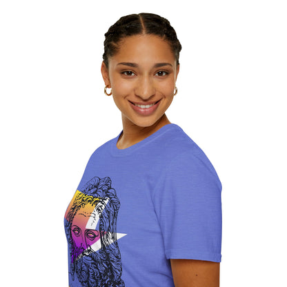 Zeus Network Light colors Unisex T-Shirt by cypherpunkgear.com