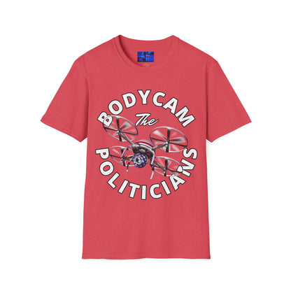 Bodycam the Politicians Drone Light colors Unisex T-Shirt by cypherpunkgear.com