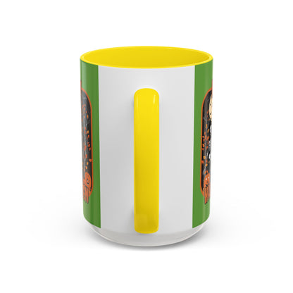 Spooktacular Skeletons of Halloween Accent Mug by CreepyCrafts.boo