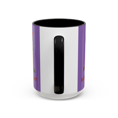 Is it Samhain yet? Light Purple Accent Mug by CreepyCrafts.boo