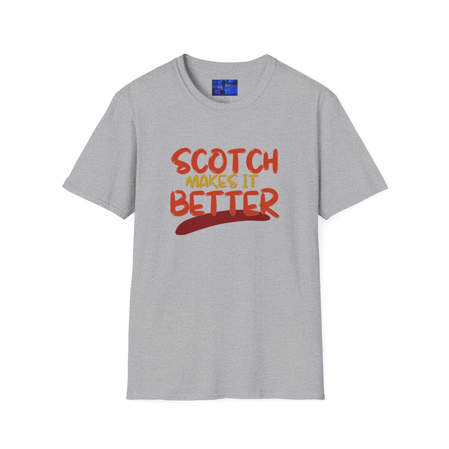 ¡Scotch lo mejora con cypherpunkgear! Camiseta unisex de estilo suave