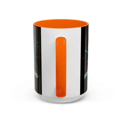 HYPE Drip Black Accent Mug by cypherpunkgear.com