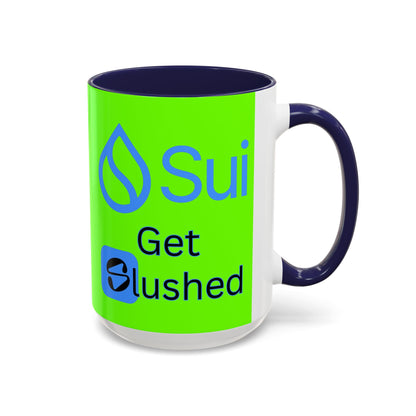 Sui: Get Slushed Green Accent Mug by cypherpunkgear.com