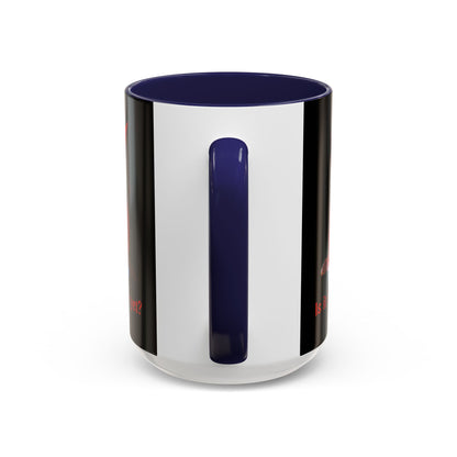 Is it Samhain yet? Black Accent Mug by CreepyCrafts.boo