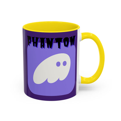 Phantom Hot Wallet Purple Accent Mug by cypherpunkgear.com
