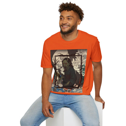 Yōkai Happy Halloween Light colors Unisex T-Shirt by CreepyCrafts.boo