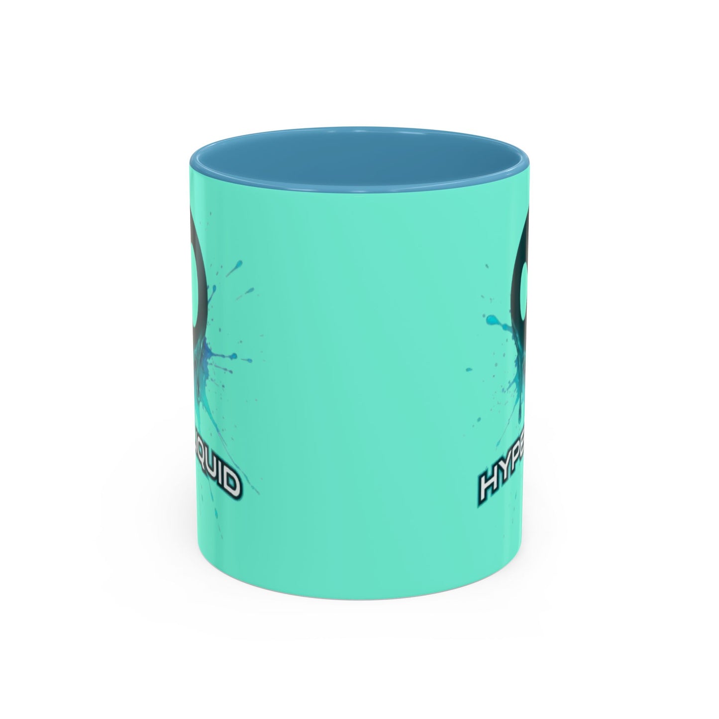 HYPE Drip Light Hyperliquid Accent Mug by cypherpunkgear.com