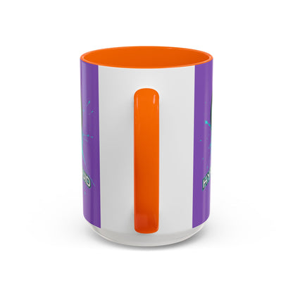 HYPE Drip Light Purple Accent Mug by cypherpunkgear.com