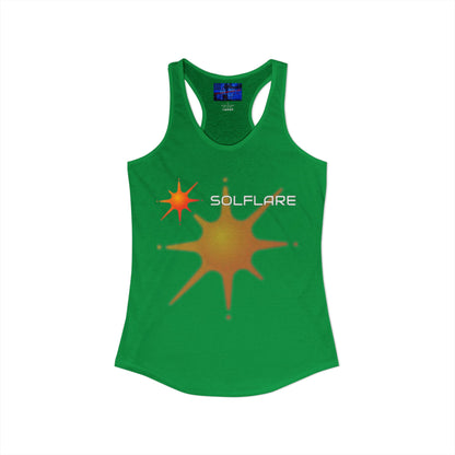 Solflare Women's Racerback Tank Top by cypherpunkgear.com
