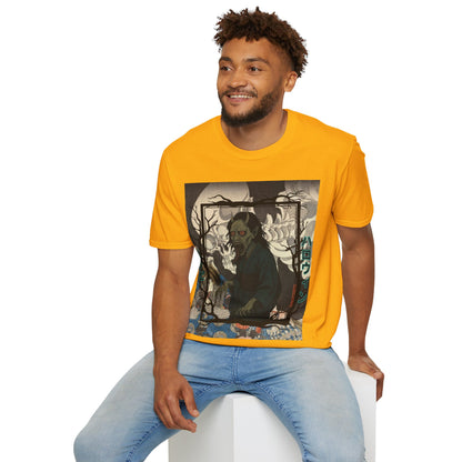 Yōkai Happy Halloween Light colors Unisex T-Shirt by CreepyCrafts.boo