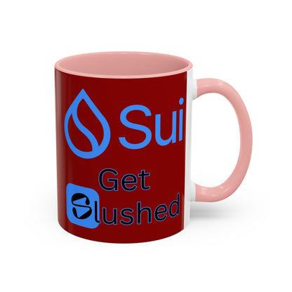Sui: Get Slushed Red Accent Mug by cypherpunkgear.com