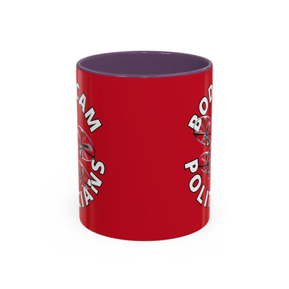 Bodycam the Politicians Drone Red Accent Mug by cypherpunkgear.com