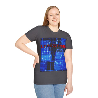 Cypherpunk Dark colors Unisex T-Shirt by cypherpunkgear.com