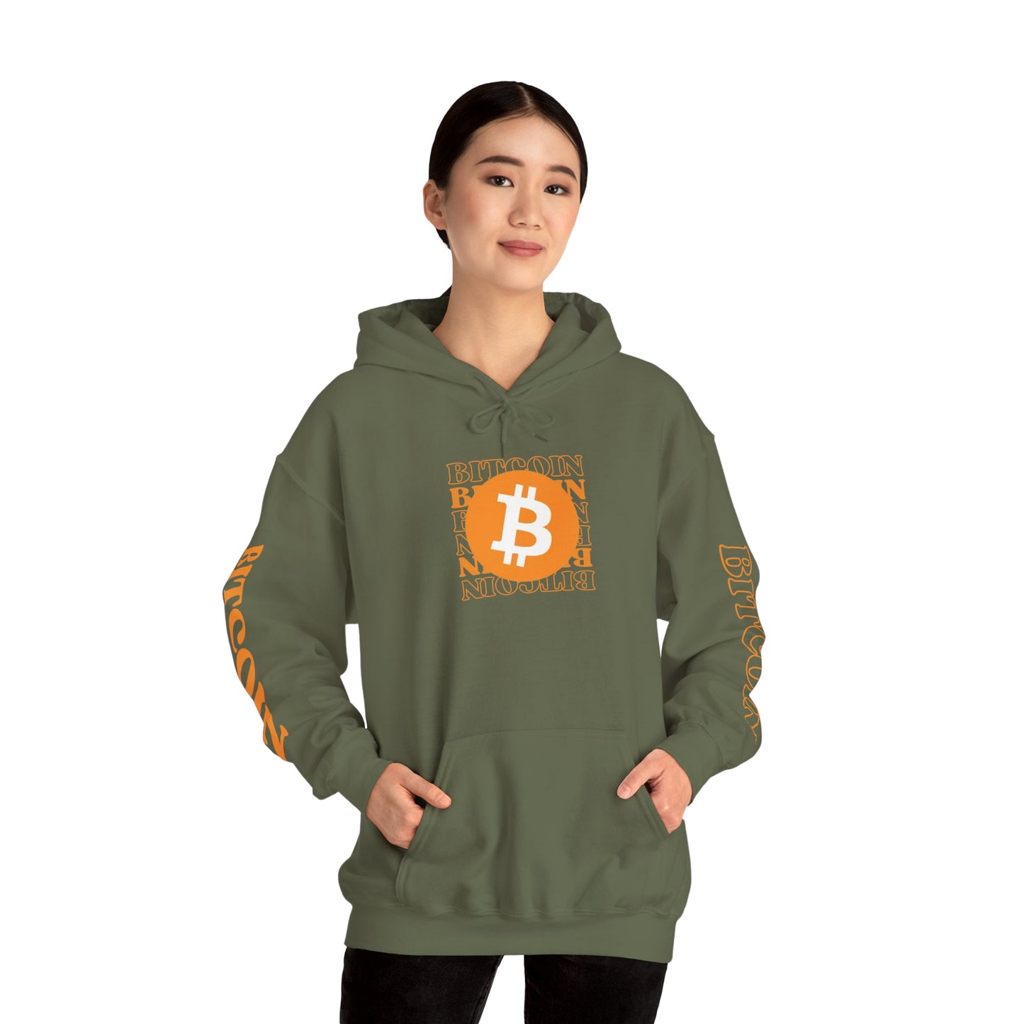 ¡Libertad de Bitcoin por cypherpunkgear! Sudadera con capucha unisex Heavy Blend™
