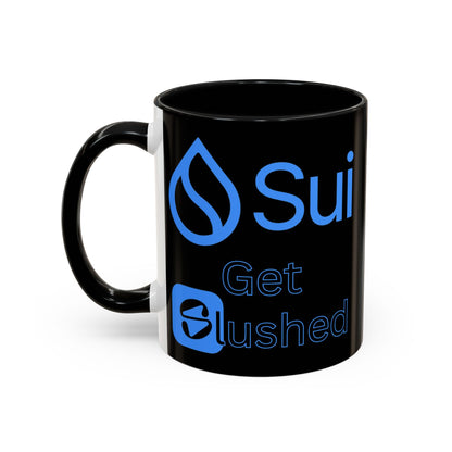 Sui: Get Slushed Black Accent Mug by cypherpunkgear.com
