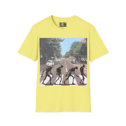 2-sided, Scabby Road Light colors Unisex T-Shirt by CreepyCrafts.boo