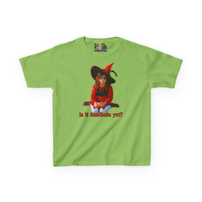 Is it Samhain yet? Kids Heavy Cotton™ Tee by CreepyCrafts.boo