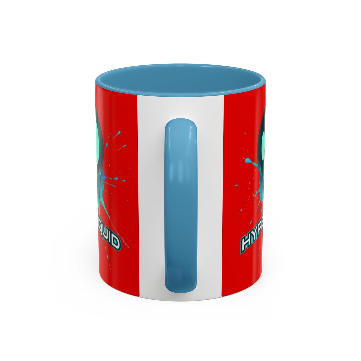 HYPE Drip Red Accent Mug by cypherpunkgear.com