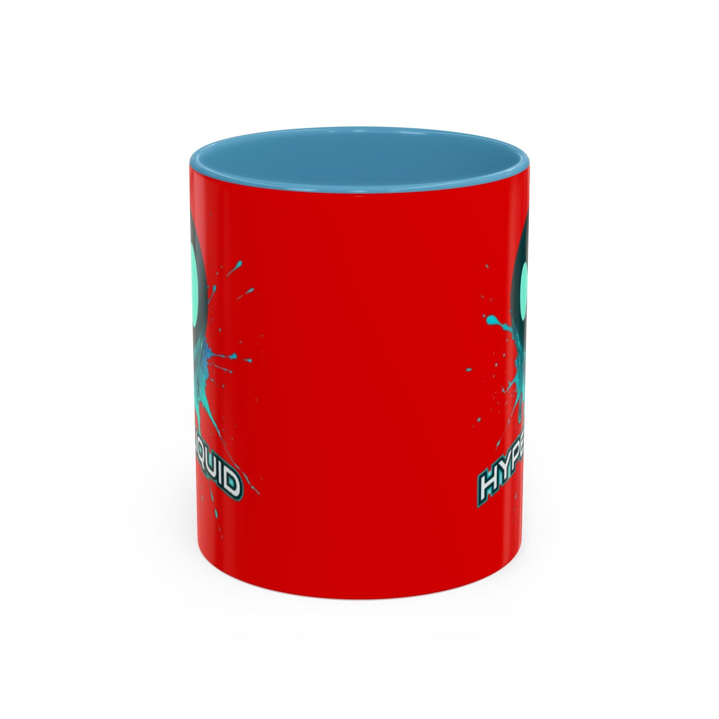 HYPE Drip Red Accent Mug by cypherpunkgear.com