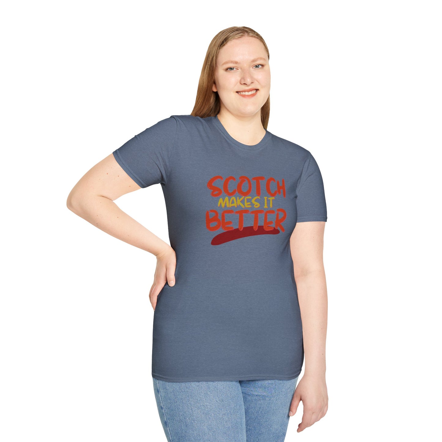 Scotch makes it better DKcolors Unisex T-Shirt by cypherpunkgear.com