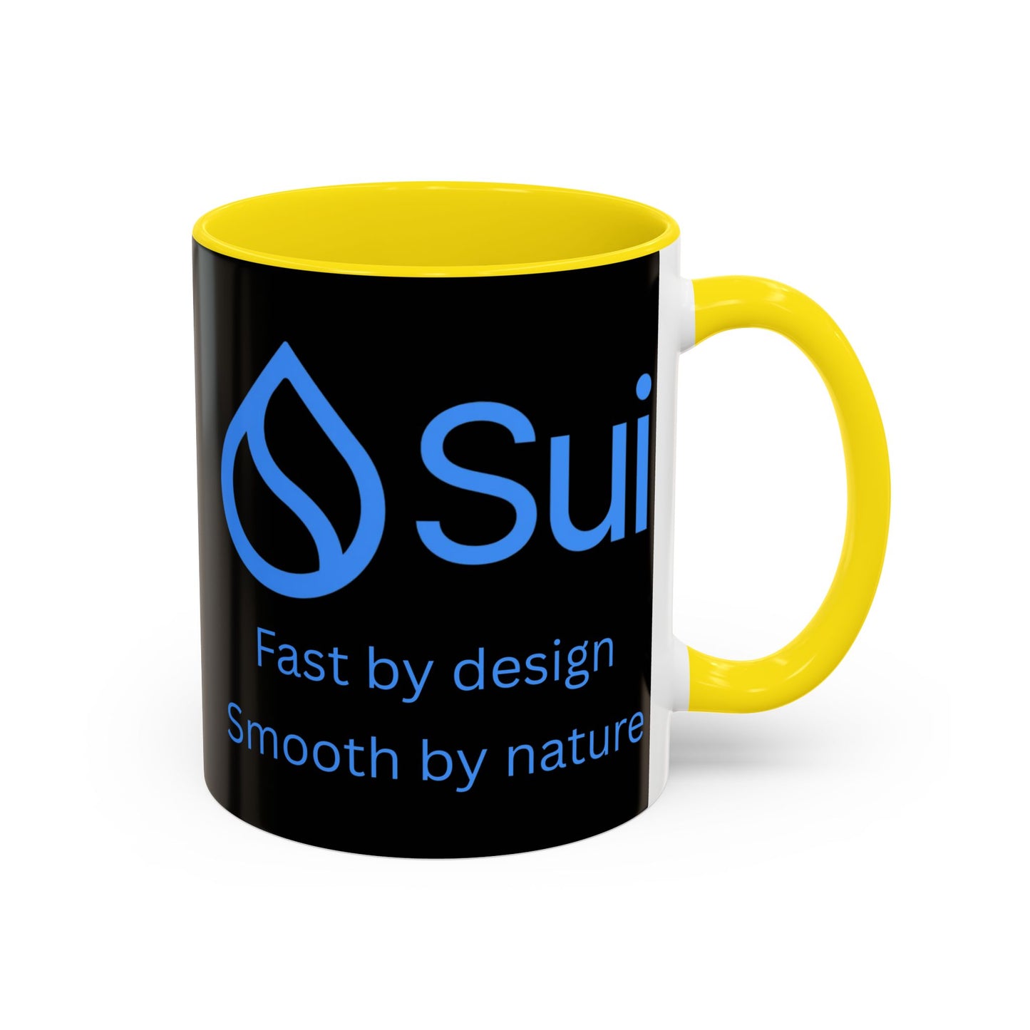 SUI Black Accent Mug by cypherpunkgear.com