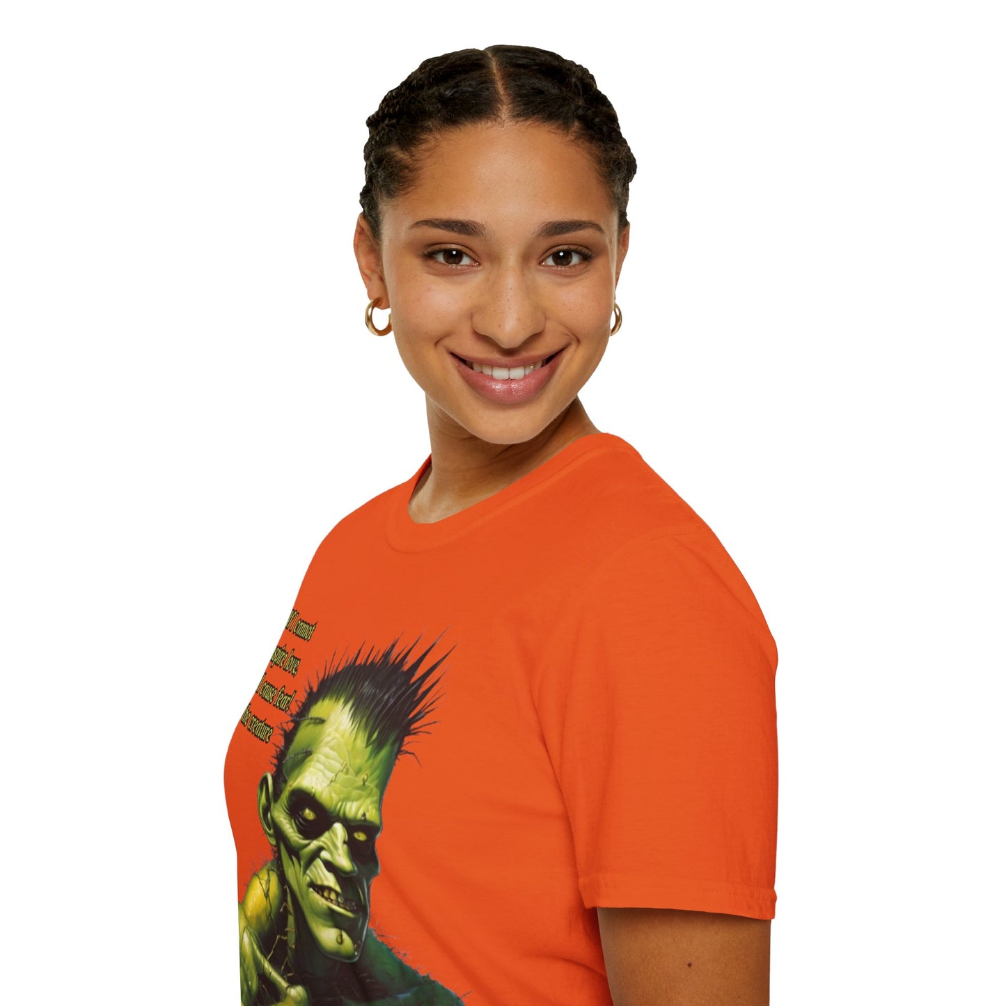 Frankenstein's Creature Light colors Unisex T-Shirt by CreepyCrafts.boo
