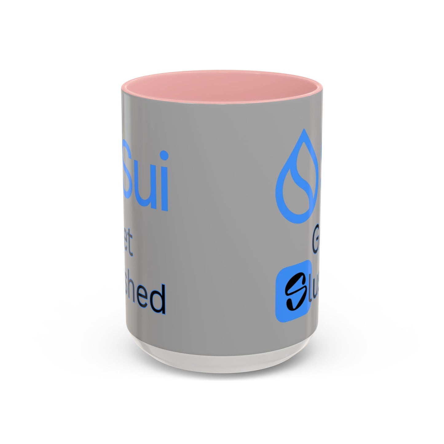 Sui: Get Slushed Grey Accent Mug by cypherpunkgear.com