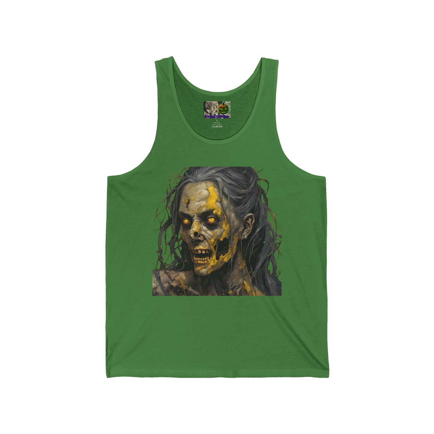 Rose Rottingham Has Risen Unisex Jersey Tank Top by CreepyCrafts.boo