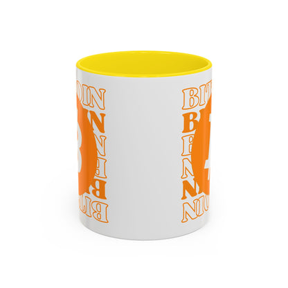 ¡Bitcoin! ¡Bitcoin! ¡Bitcoin por cypherpunkgear! Taza de café decorativa (11, 15 oz) 
