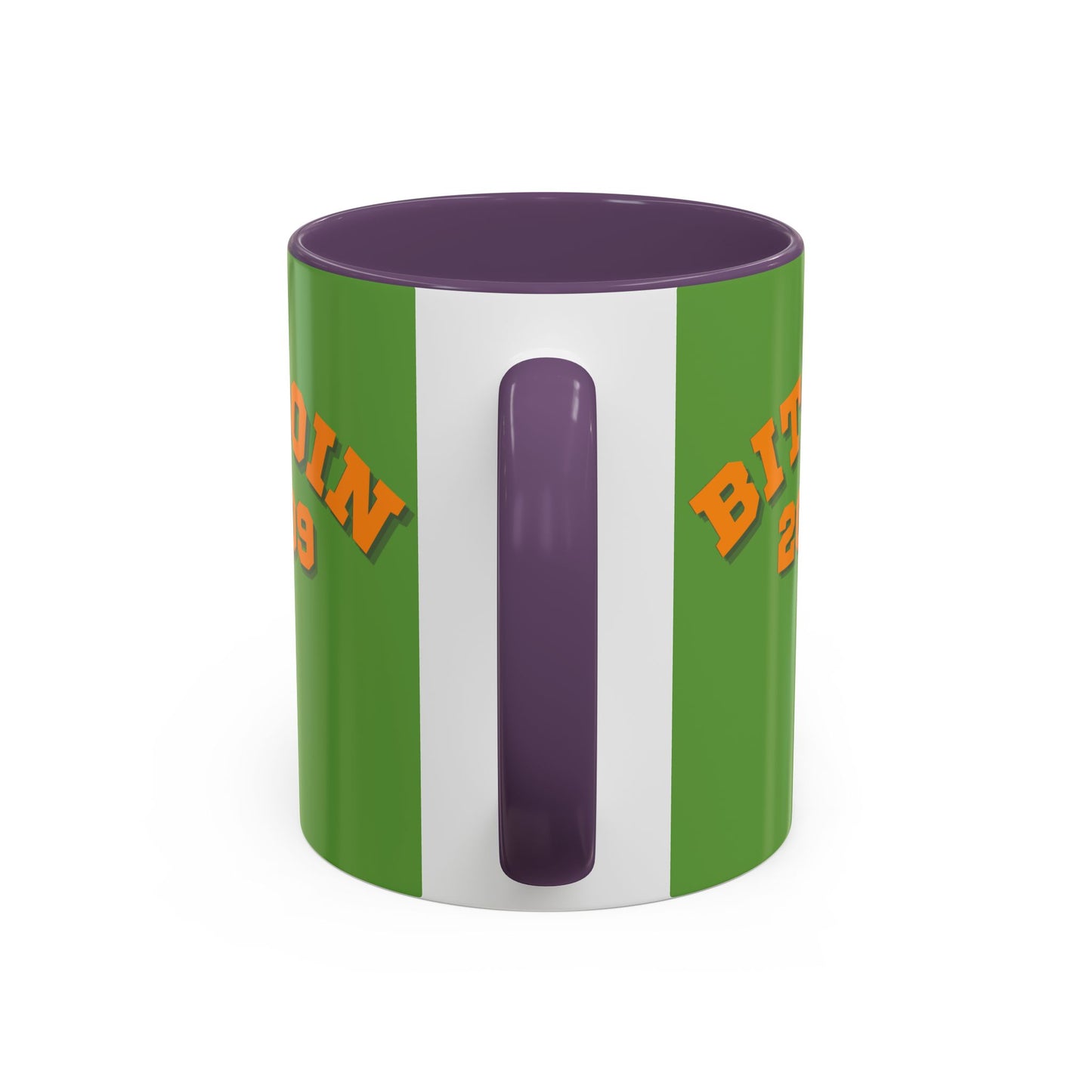 Bitcoin 2009 Green Accent Mug by cypherpunkgear.com