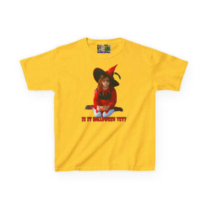 Is it Halloween yet? Kids Heavy Cotton™ Tee by CreepyCrafts.boo