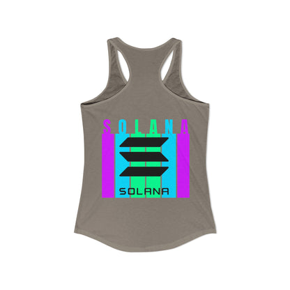 ¡Camiseta sin mangas Solana de 2 caras de cypherpunkgear! Camiseta sin mangas ideal con espalda cruzada para mujer