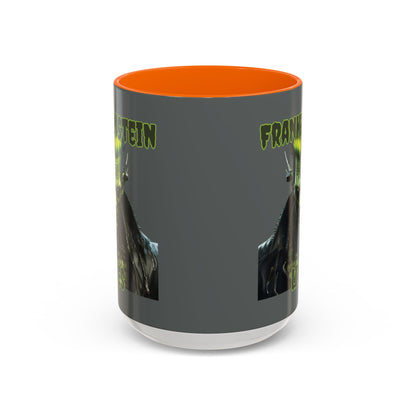 Frankenstein Lives Accent Mug by CreepyCrafts.boo