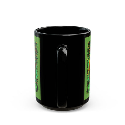 Happy Halloween Green Jack Green Mug by CreepyCrafts.boo