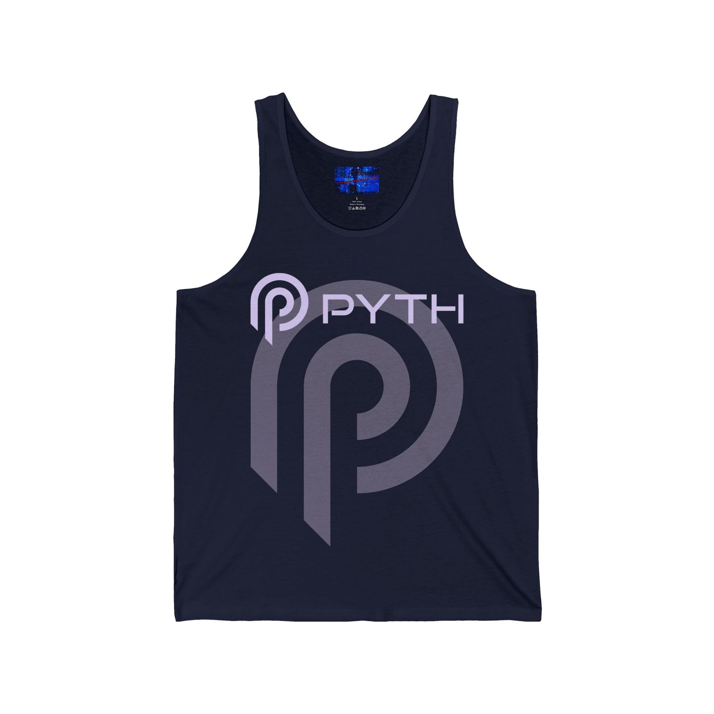 Pyth (PYTH) Unisex Jersey Tank Top by cypherpunkgear.com
