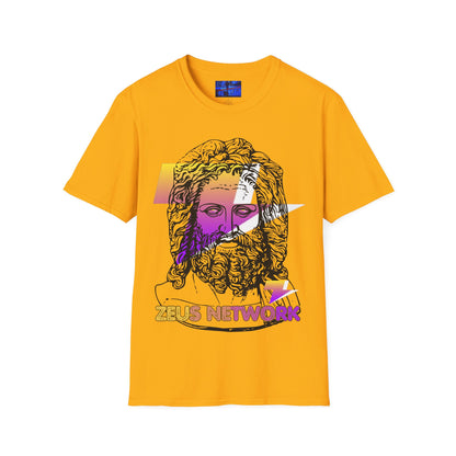 Zeus Network Light colors Unisex T-Shirt by cypherpunkgear.com
