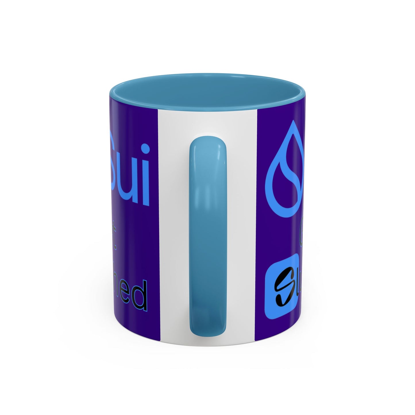 Sui: Get Slushed Purple Accent Mug by cypherpunkgear.com