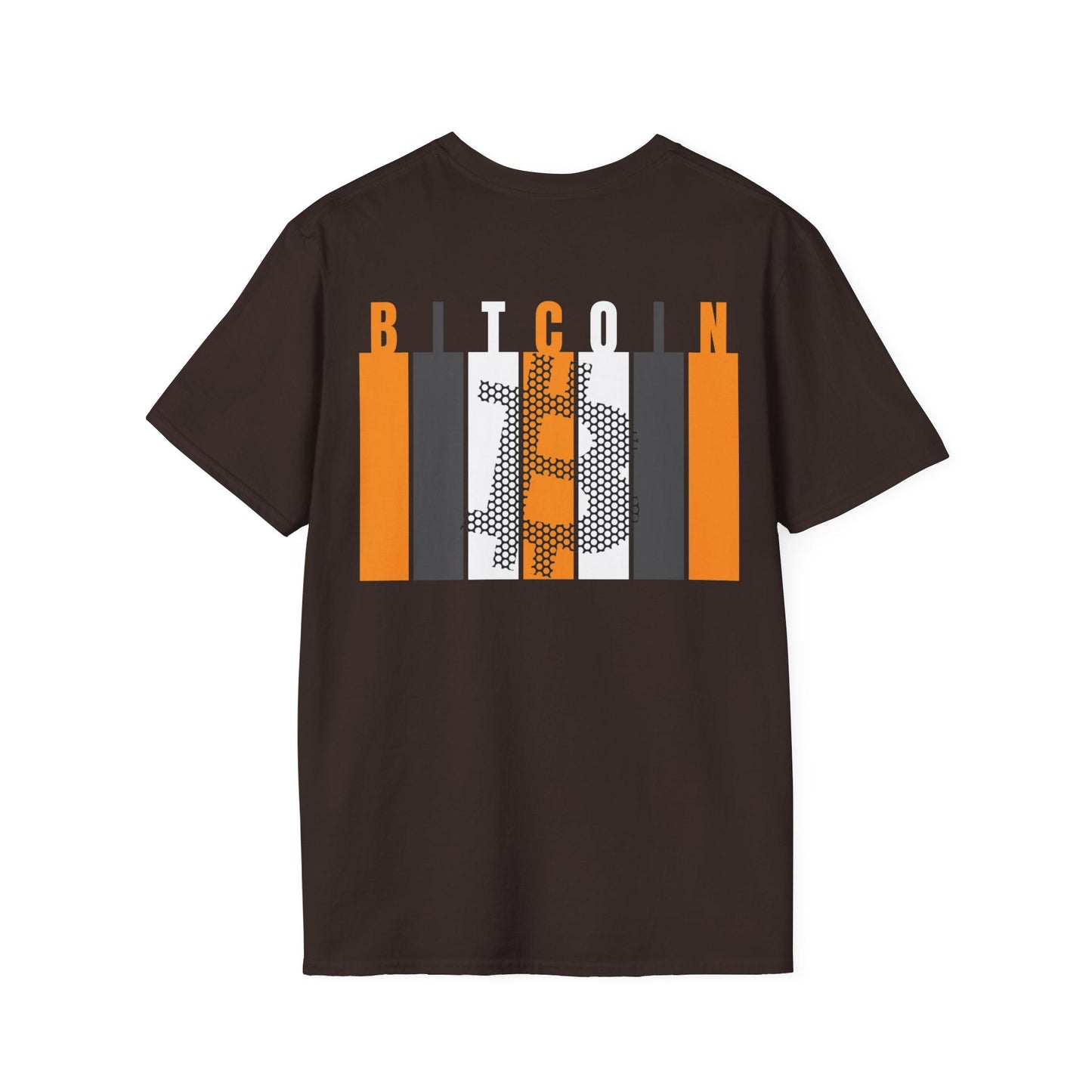 2 - sided Bitcoin (BTC) Decentralized Freedom DKcolors Unisex T-Shirt by cypherpunkgear – cypherpunkgear.com | Cypherpunk Merch