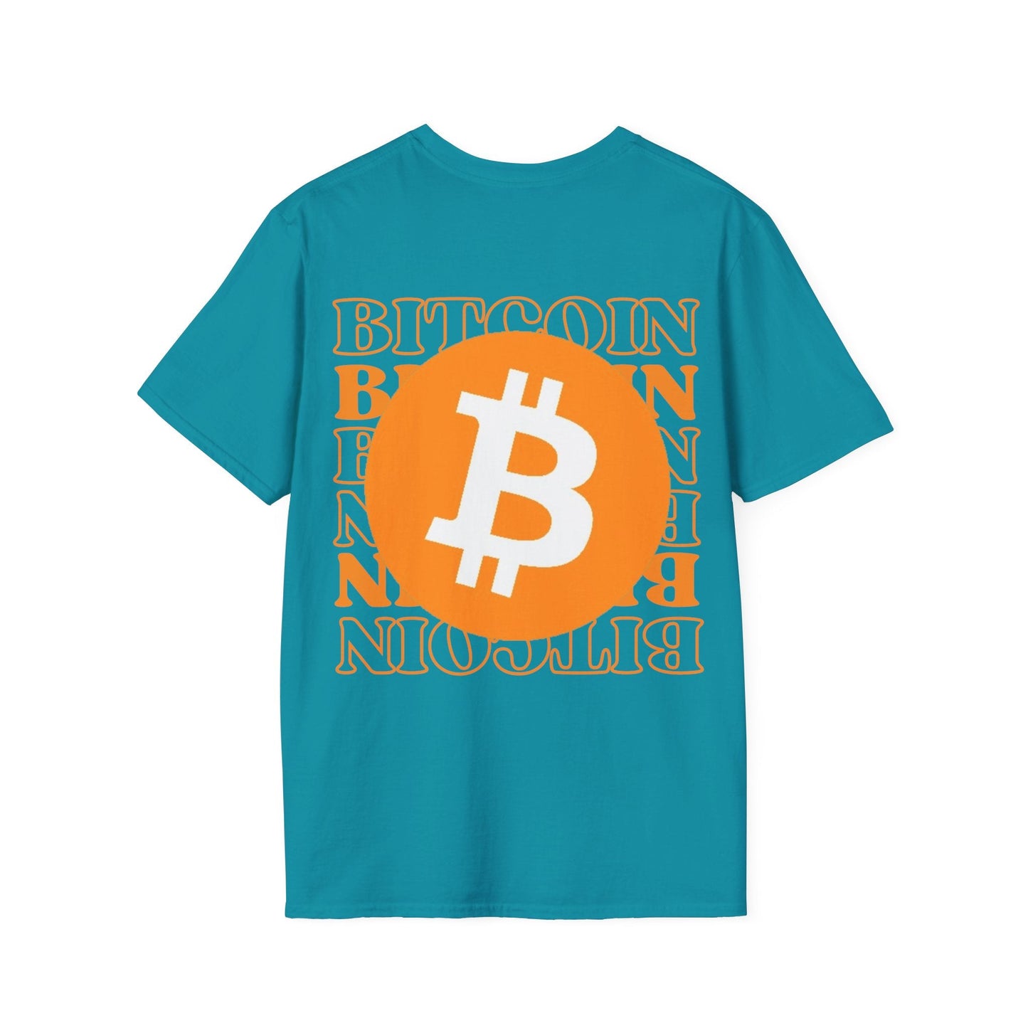 2 - sided Bitcoin (BTC) Decentralized Freedom DKcolors Unisex T-Shirt by cypherpunkgear – cypherpunkgear.com | Cypherpunk Merch